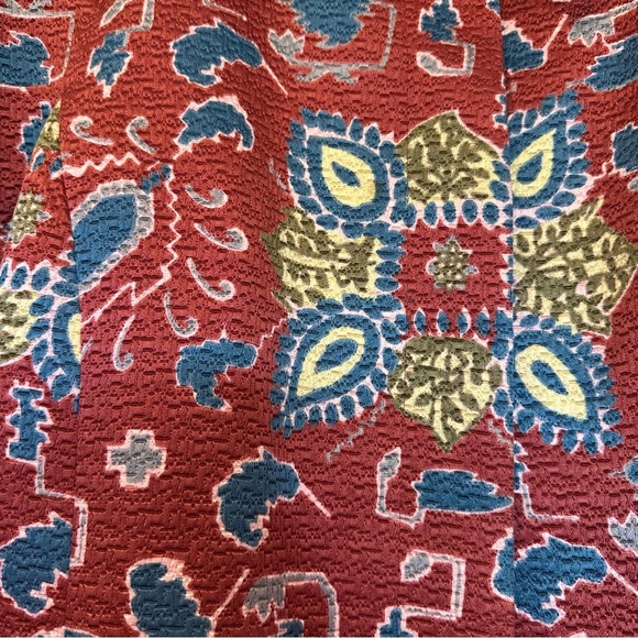 LINDA ALLARD ELLEN TRACY FLORAL SILK COTTON COAT - Picture 5 of 7